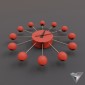 clock Howard Miller Clock Co Ball clock model 4755 (1950)